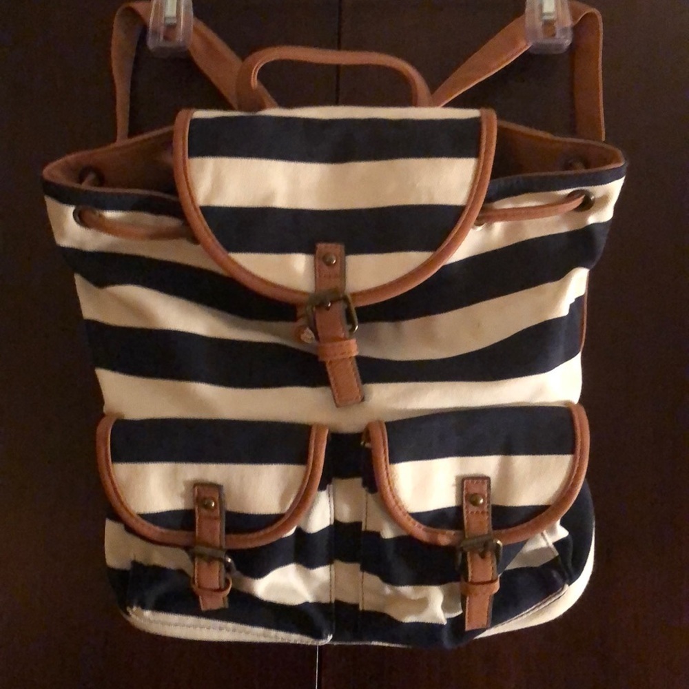 GH Bass canvas backpack.